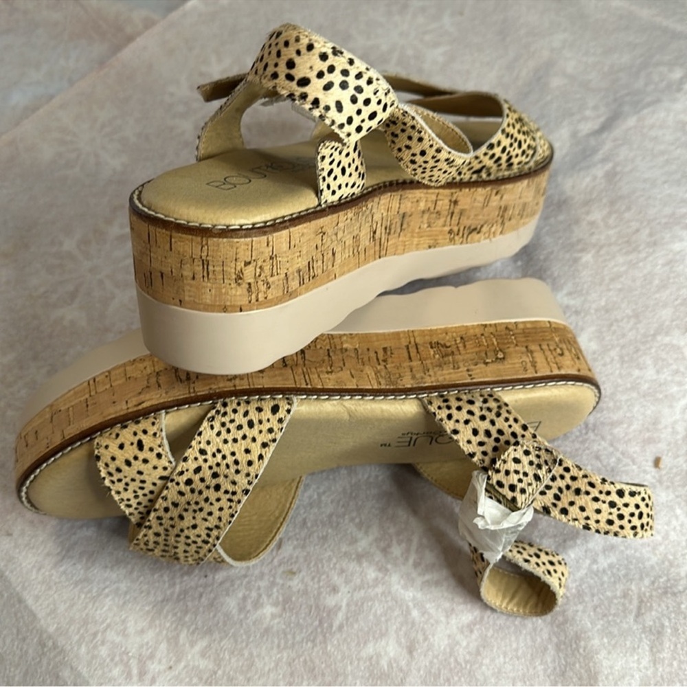 Corkys Sandals Animal Print Design
